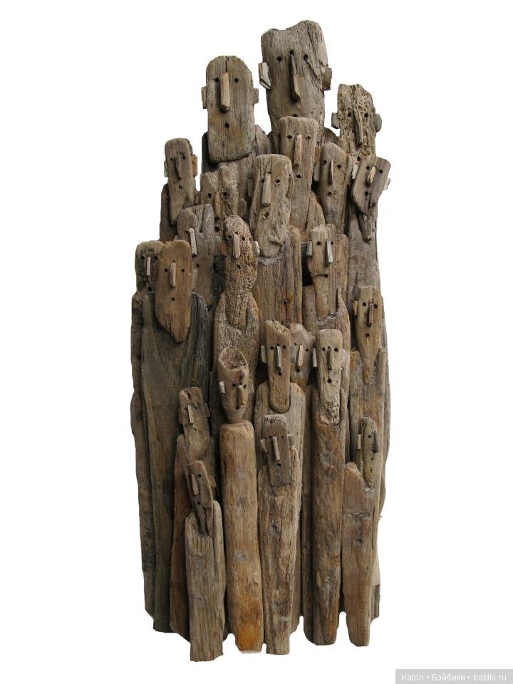 Marc Bourlier и его скульптуры из дерева