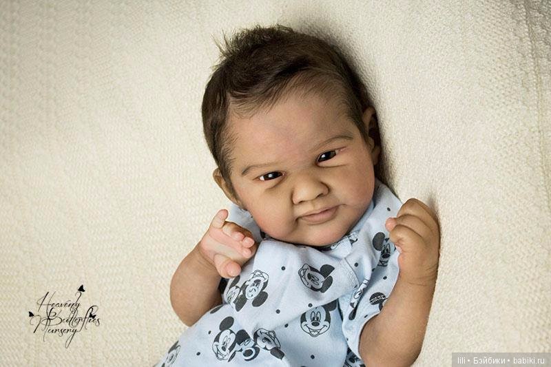 Молд для куклы ребор Calix, скульптор Michelle Fagan (фото 9)