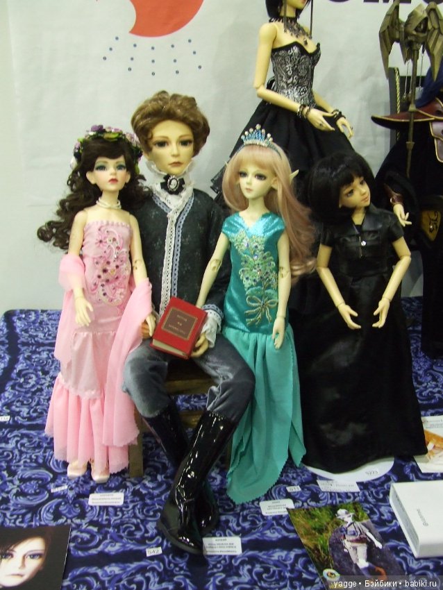 Выставка шарнирных кукол BJD IX Dollscar, часть 2