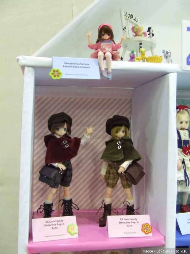 Выставка шарнирных кукол BJD IX Dollscar, часть 2
