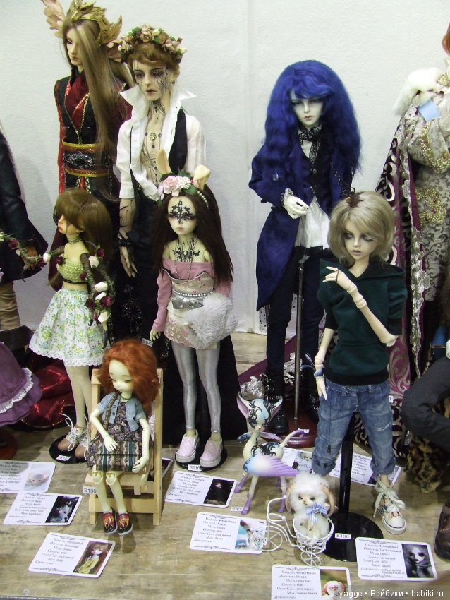 Выставка шарнирных кукол BJD IX Dollscar, часть 2