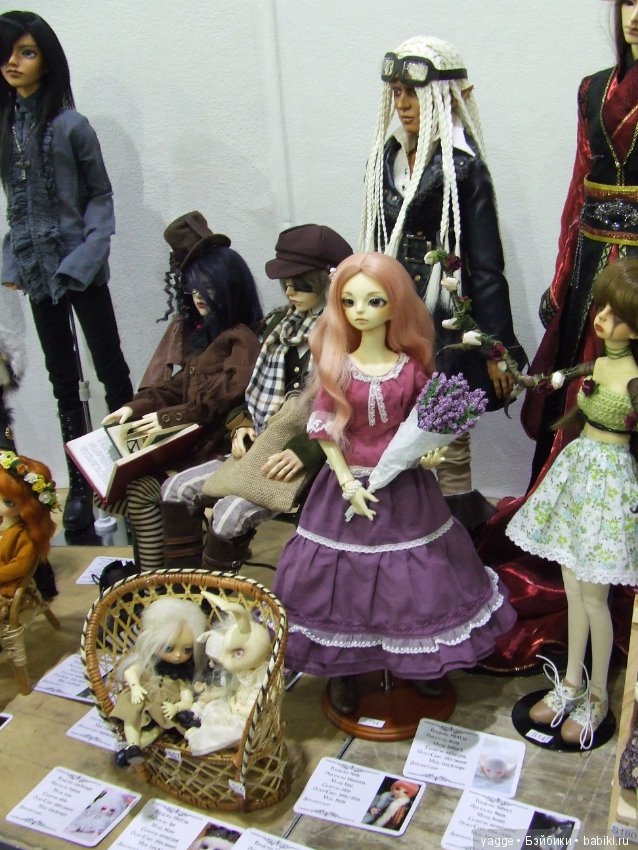 Выставка шарнирных кукол BJD IX Dollscar, часть 2