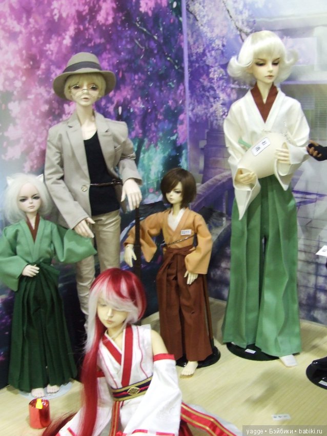 Выставка шарнирных кукол BJD IX Dollscar, часть 2