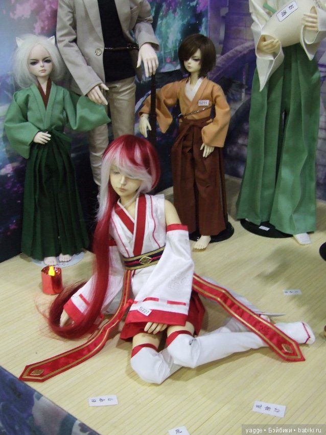 Выставка шарнирных кукол BJD IX Dollscar, часть 2