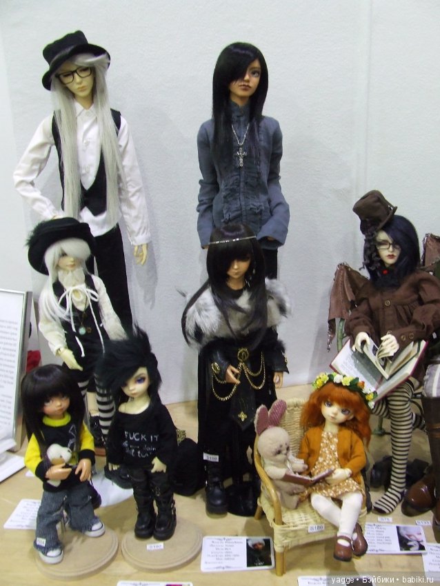 Выставка шарнирных кукол BJD IX Dollscar, часть 2