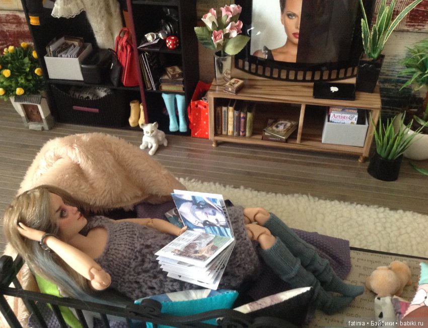 Немного о Флёр, немного об интерьере, чуть-чуть о миниатюре и о моих попытках сделать приличные снимки (фото 3)