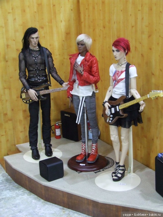Выставка шарнирных кукол BJD IX Dollscar, часть 4