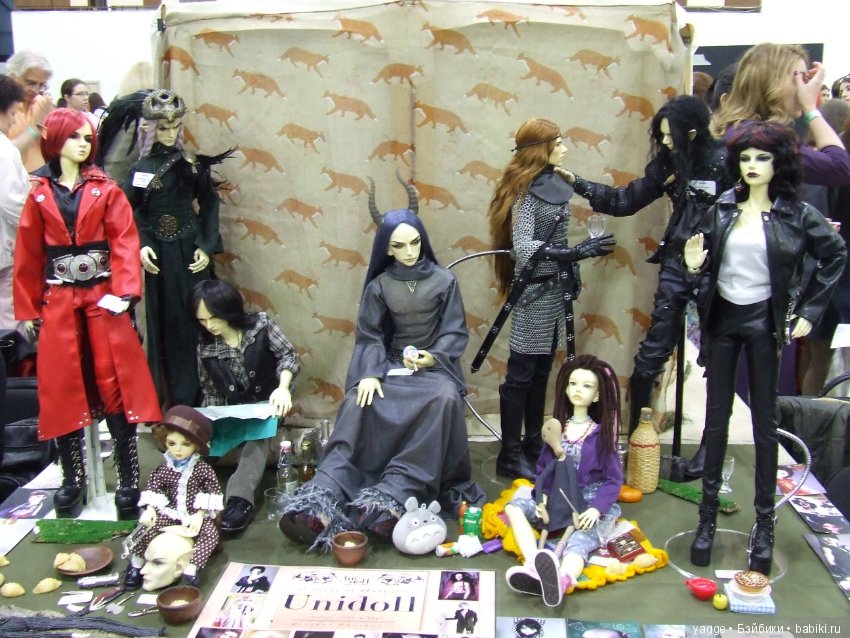 Выставка шарнирных кукол BJD IX Dollscar, часть 3