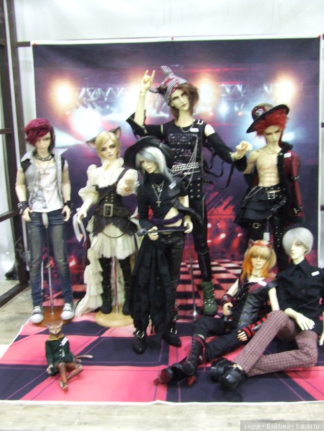 Выставка шарнирных кукол BJD IX Dollscar, часть 3
