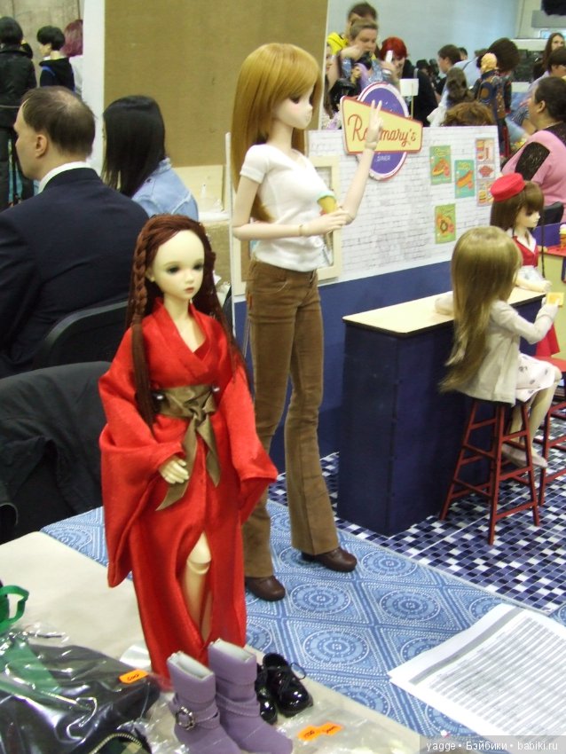 Выставка шарнирных кукол BJD IX Dollscar, часть 7
