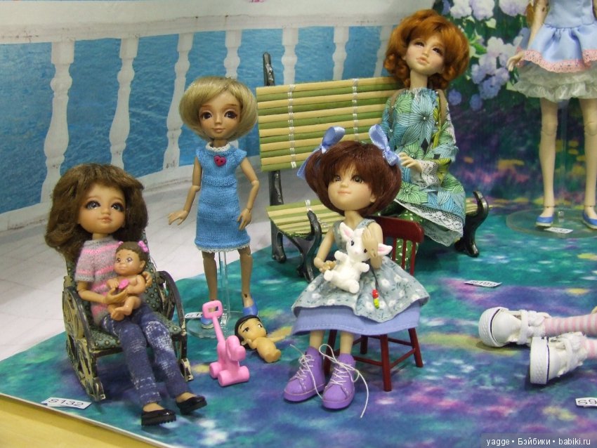 Выставка шарнирных кукол BJD IX Dollscar, часть 3