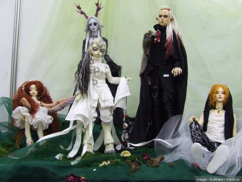 Выставка шарнирных кукол BJD IX Dollscar, часть 4