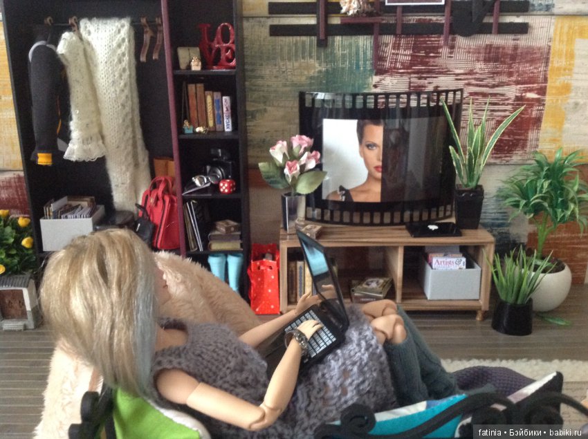 Немного о Флёр, немного об интерьере, чуть-чуть о миниатюре и о моих попытках сделать приличные снимки (фото 4)