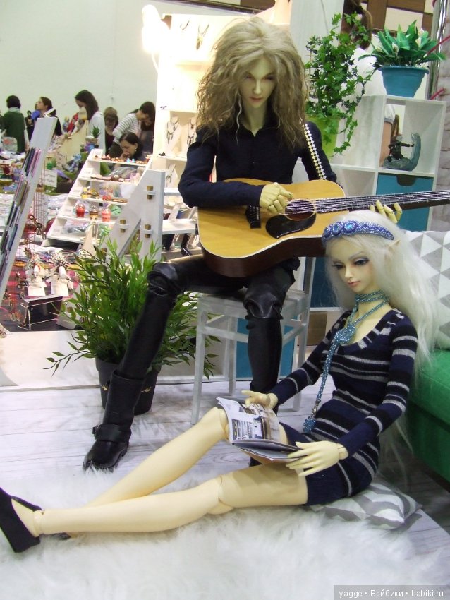 Выставка шарнирных кукол BJD IX Dollscar, часть 7