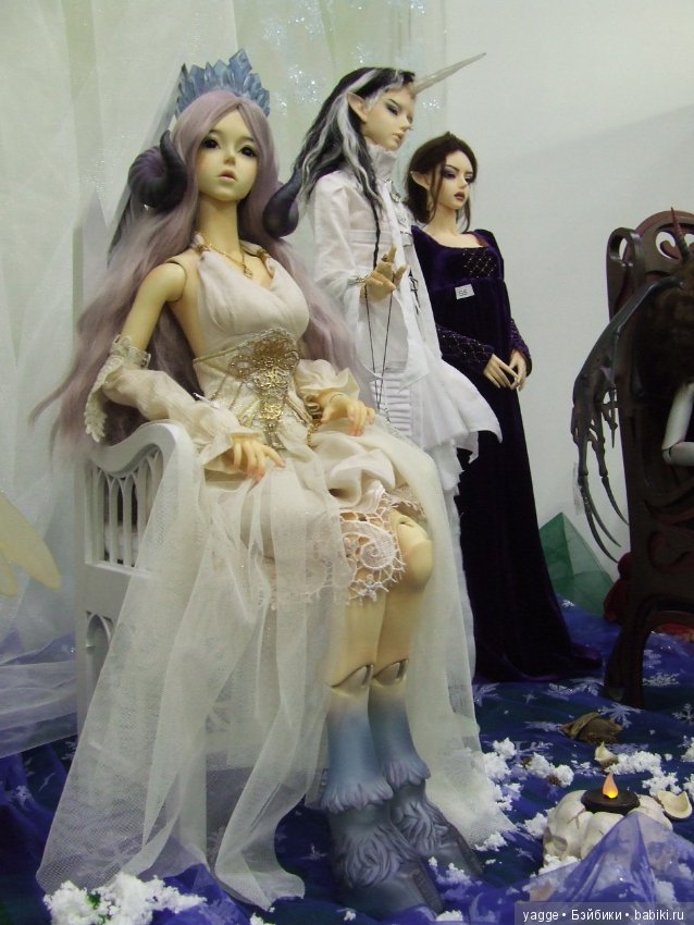 Выставка шарнирных кукол BJD IX Dollscar, часть 4