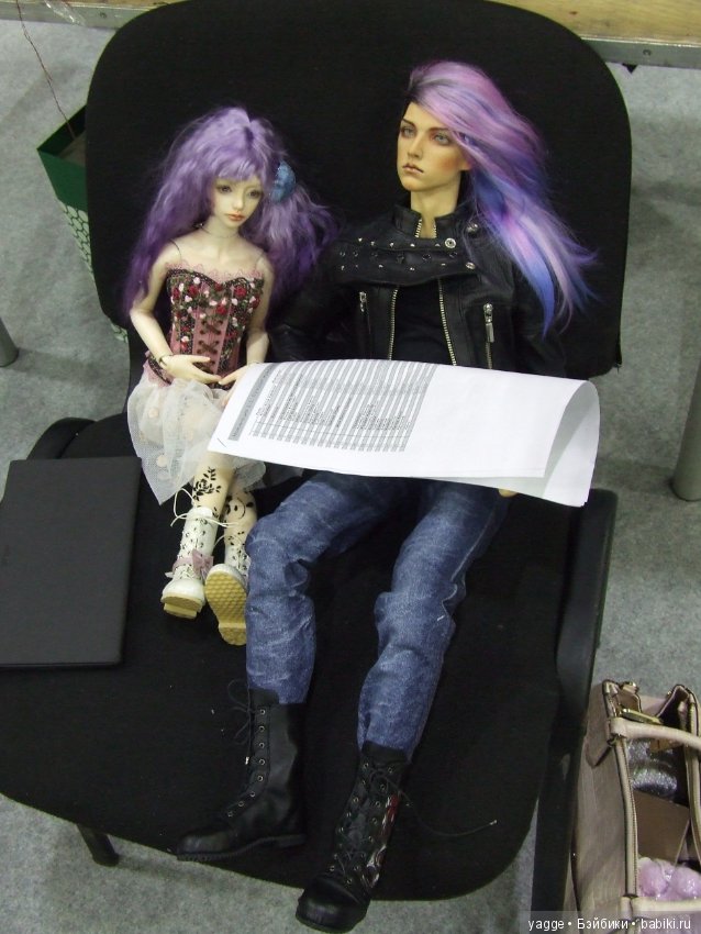 Выставка шарнирных кукол BJD IX Dollscar, часть 4