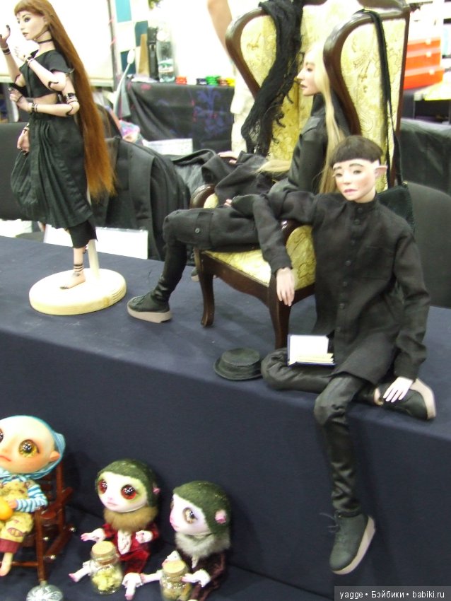 Выставка шарнирных кукол BJD IX Dollscar, часть 6