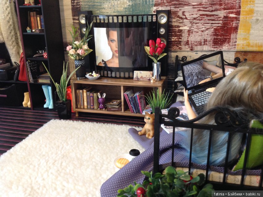 Немного о Флёр, немного об интерьере, чуть-чуть о миниатюре и о моих попытках сделать приличные снимки (фото 6)