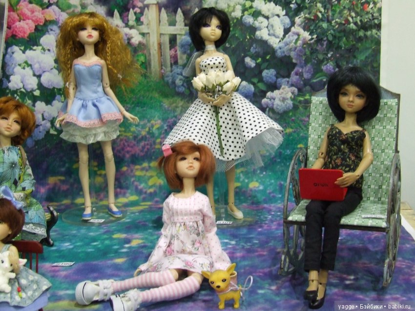 Выставка шарнирных кукол BJD IX Dollscar, часть 3