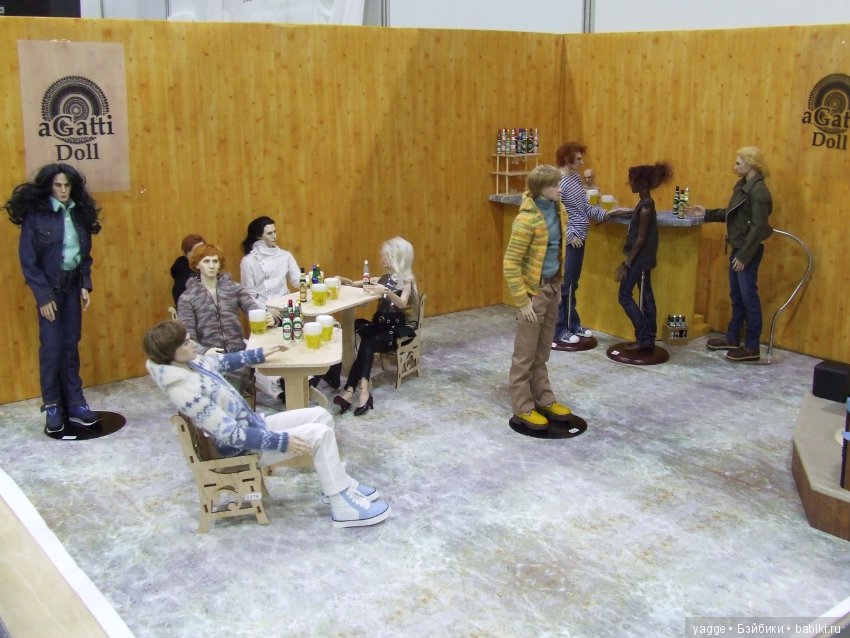 Выставка шарнирных кукол BJD IX Dollscar, часть 4