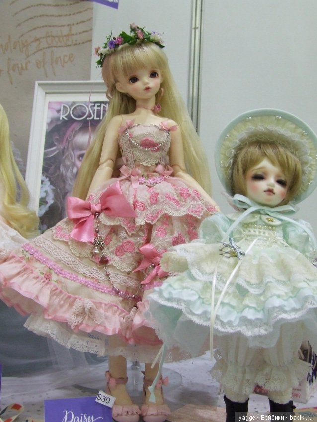 Выставка шарнирных кукол BJD IX Dollscar, часть 3