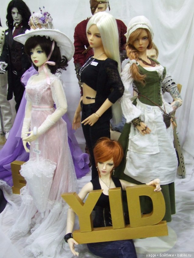 Выставка шарнирных кукол BJD IX Dollscar, часть 4