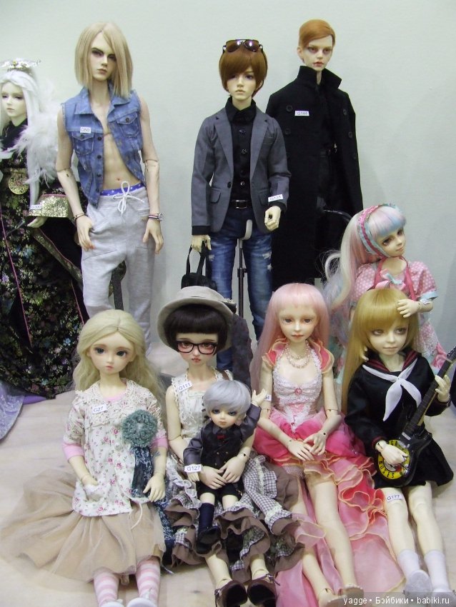 Выставка шарнирных кукол BJD IX Dollscar, часть 7 (фото 6)