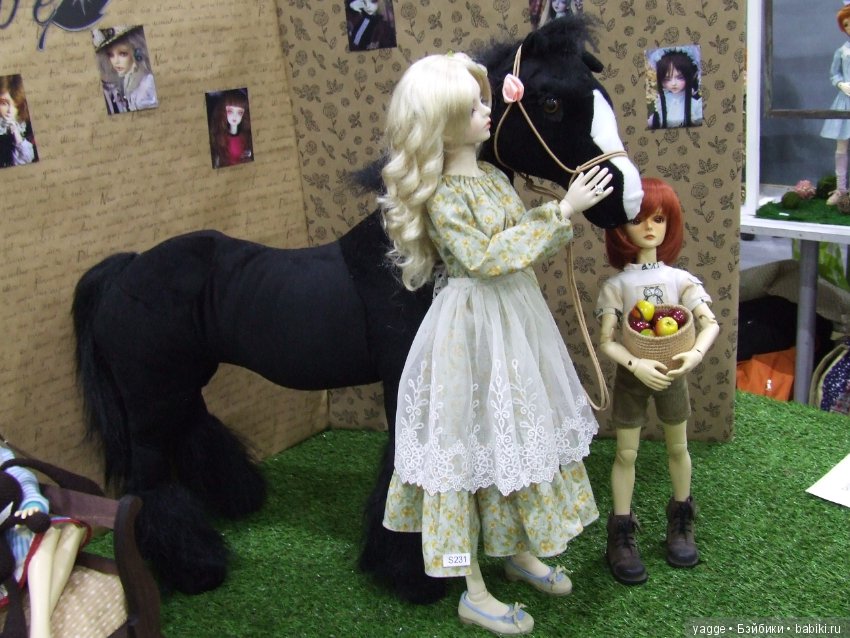 Выставка шарнирных кукол BJD IX Dollscar, часть 3