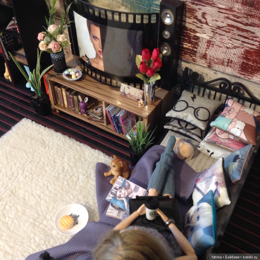 Немного о Флёр, немного об интерьере, чуть-чуть о миниатюре и о моих попытках сделать приличные снимки (фото 10)