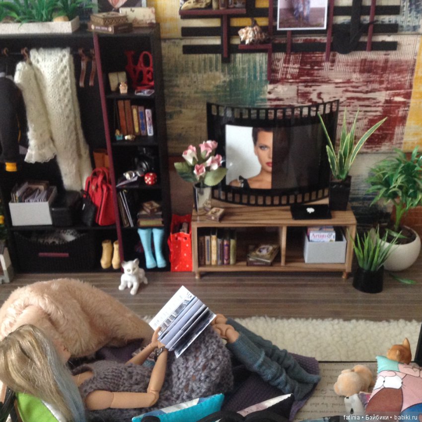 Немного о Флёр, немного об интерьере, чуть-чуть о миниатюре и о моих попытках сделать приличные снимки (фото 2)