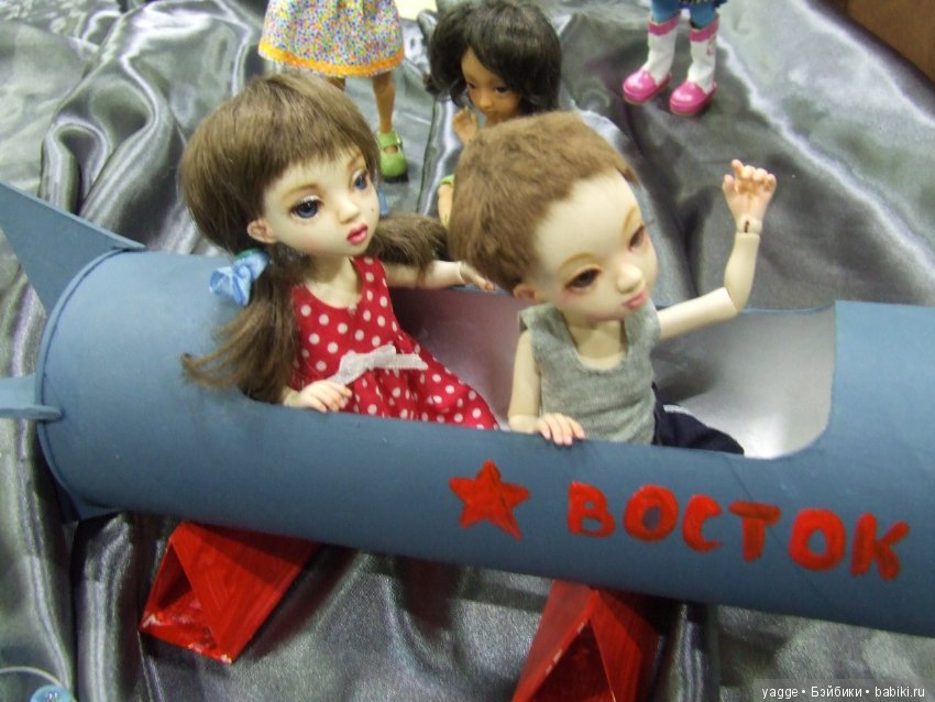 Выставка шарнирных кукол BJD IX Dollscar, часть 6