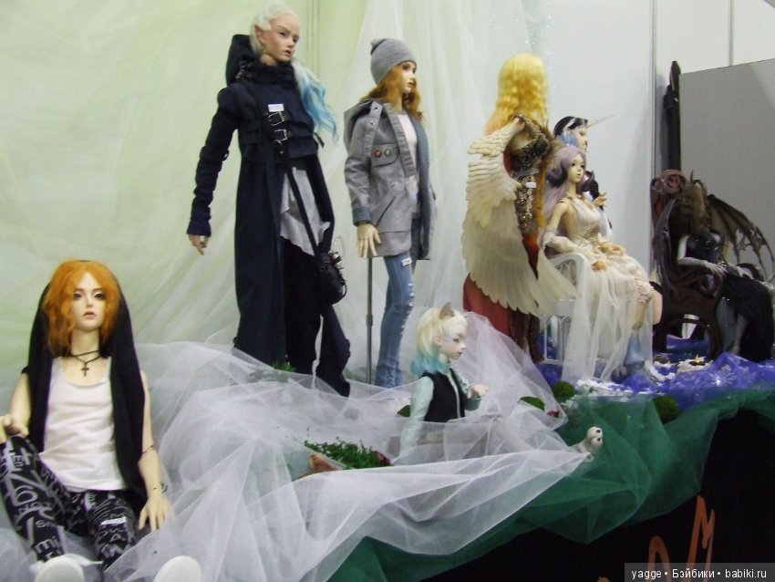 Выставка шарнирных кукол BJD IX Dollscar, часть 4