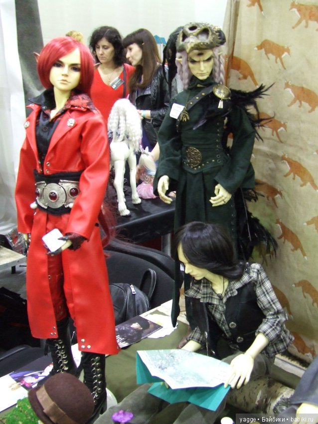 Выставка шарнирных кукол BJD IX Dollscar, часть 3