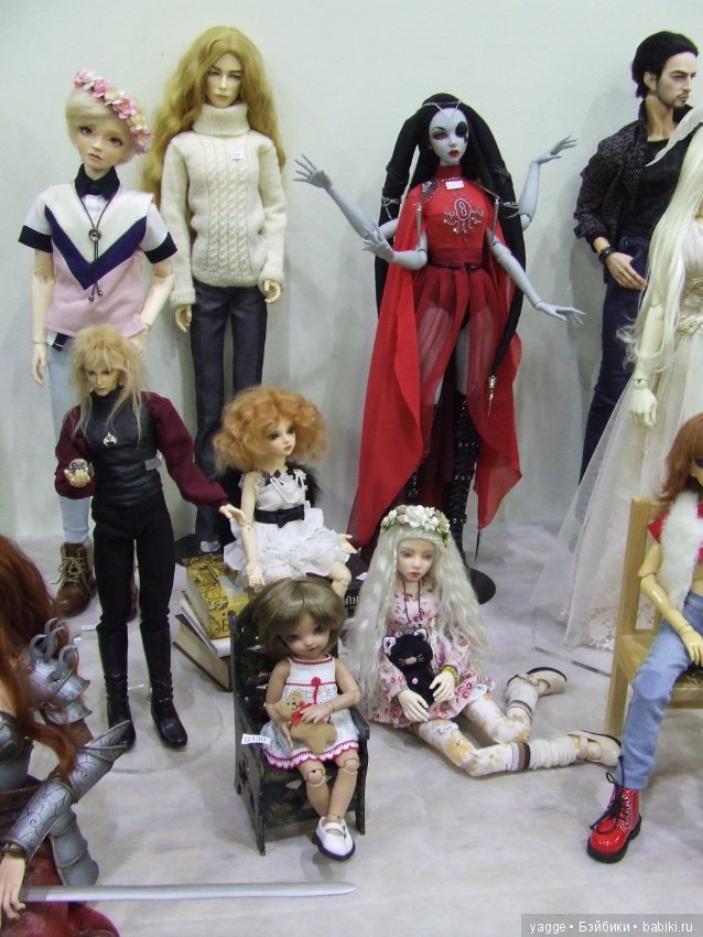 Выставка шарнирных кукол BJD IX Dollscar, часть 7