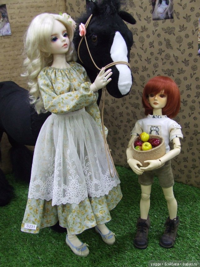 Выставка шарнирных кукол BJD IX Dollscar, часть 3