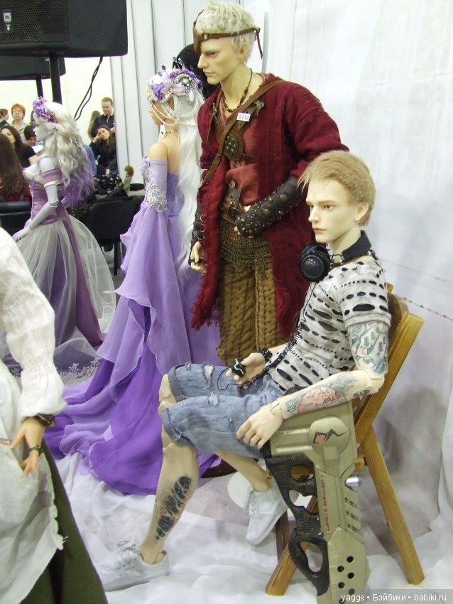 Выставка шарнирных кукол BJD IX Dollscar, часть 4