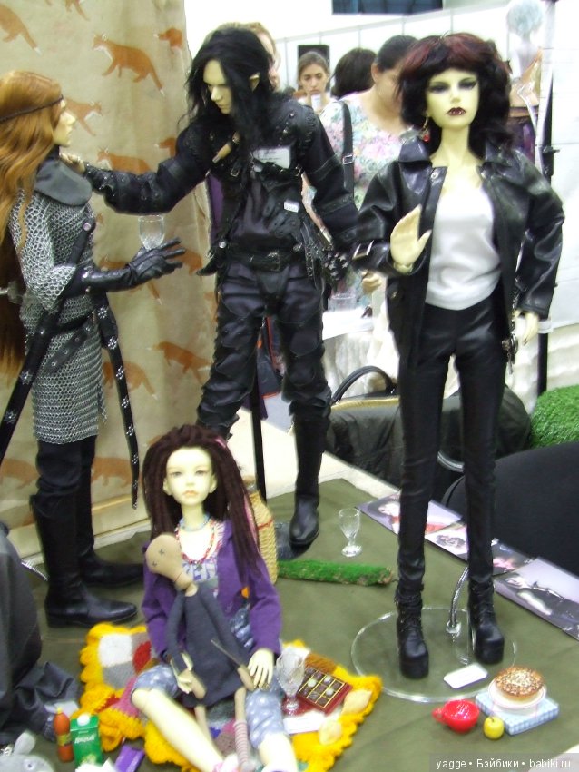 Выставка шарнирных кукол BJD IX Dollscar, часть 3