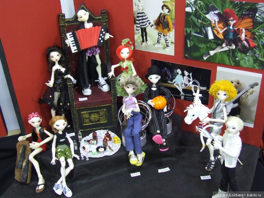 Выставка шарнирных кукол BJD IX Dollscar, часть 4