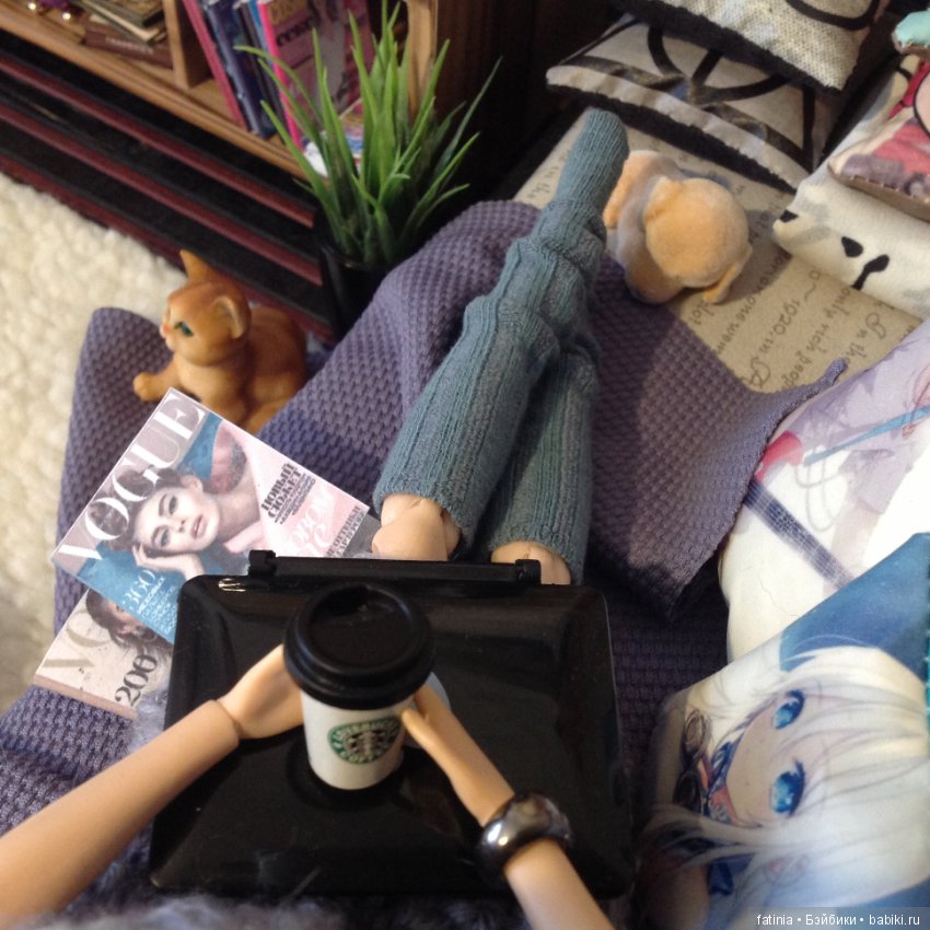 Немного о Флёр, немного об интерьере, чуть-чуть о миниатюре и о моих попытках сделать приличные снимки (фото 9)