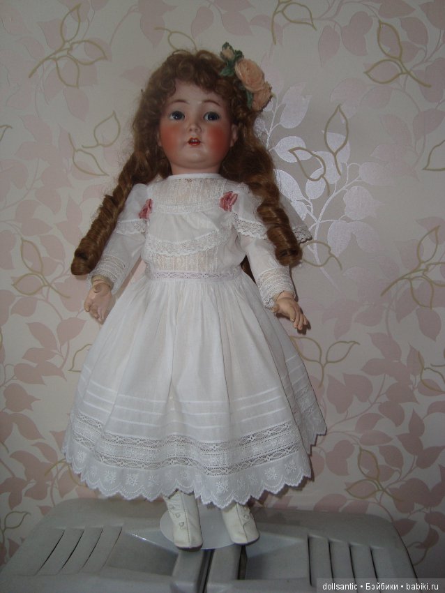 Наряды... наряжаемся. Антикварные куклы (фото 5)