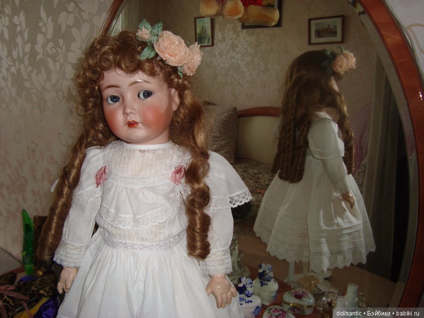 Наряды... наряжаемся. Антикварные куклы