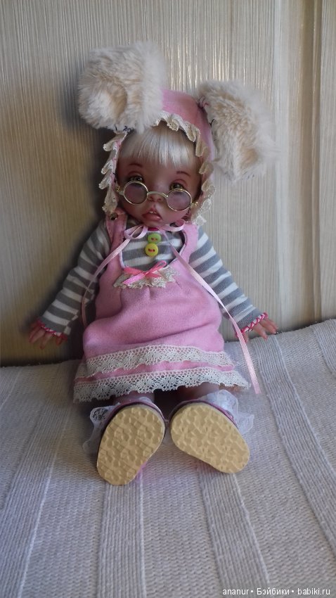 Моя зайка. Авторская кукла Кондрашовой Ирины