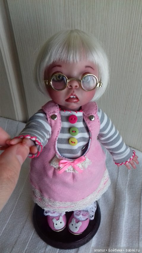 Моя зайка. Авторская кукла Кондрашовой Ирины