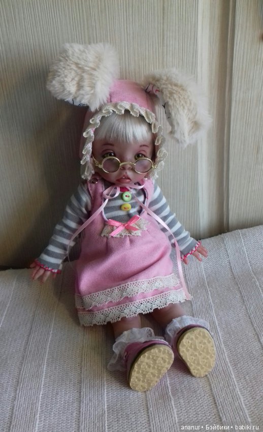 Моя зайка. Авторская кукла Кондрашовой Ирины