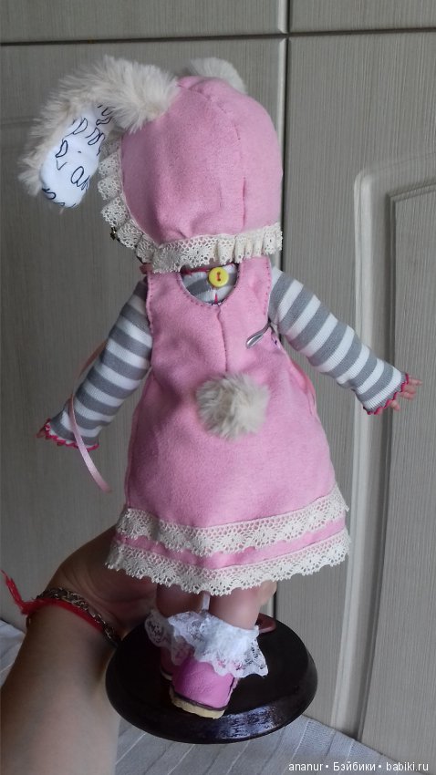 Моя зайка. Авторская кукла Кондрашовой Ирины