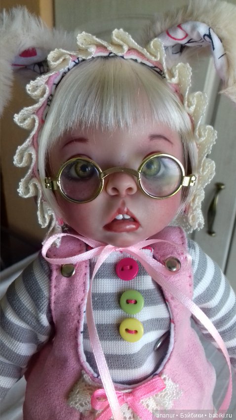 Моя зайка. Авторская кукла Кондрашовой Ирины