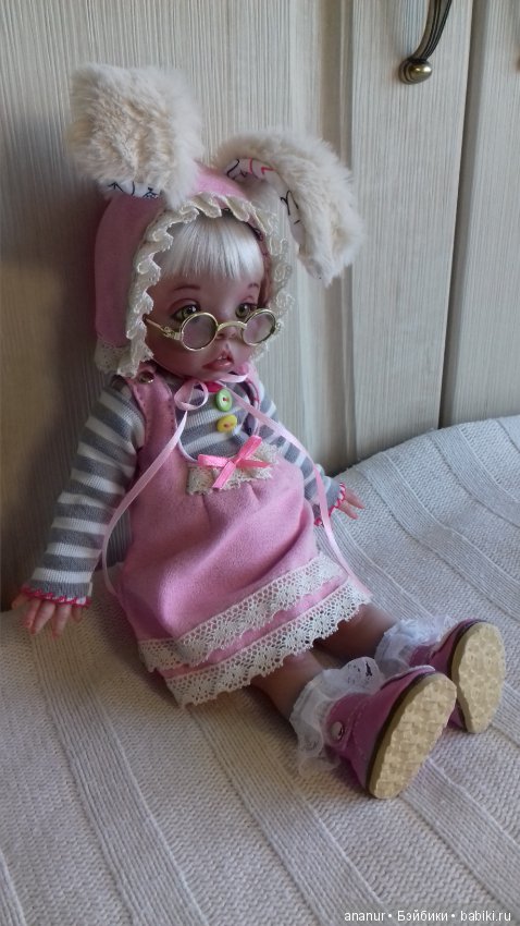 Моя зайка. Авторская кукла Кондрашовой Ирины