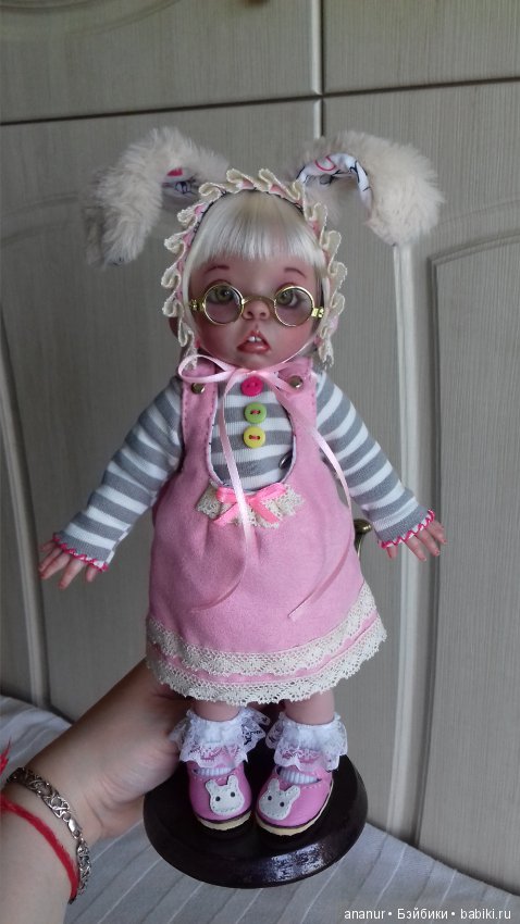 Моя зайка. Авторская кукла Кондрашовой Ирины