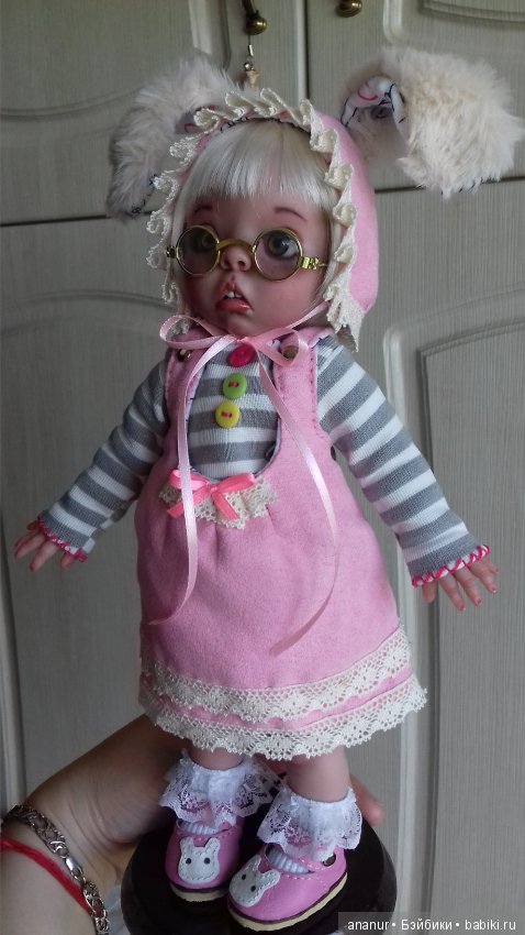 Моя зайка. Авторская кукла Кондрашовой Ирины