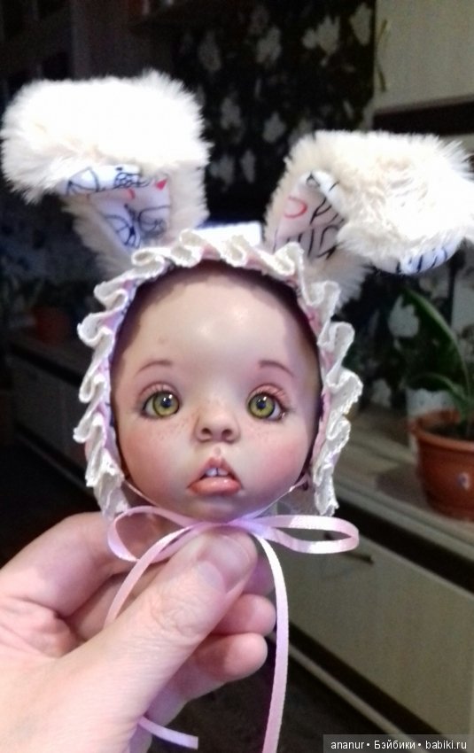 Моя зайка. Авторская кукла Кондрашовой Ирины (фото 3)